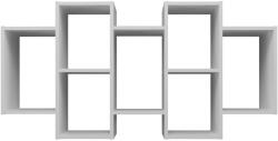  Wall-hung bookcase Bilbao 7.0 Wall Shelves White Raft
