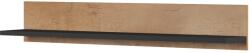  Cama set of two shelves 125cm SOHO lefkas oak/black Raft