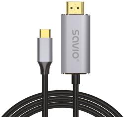 SAVIO USB cable USB 3.2 Gen 2 (3.1 Gen 2) 2 m USB C USB-C/HDMI