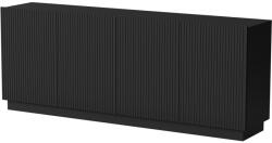 Cama LIVERTI chest of drawers 200x42x78 black Comoda