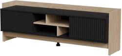  Cama RTV PORTO 2D cabinet 150x38x50 oak/black