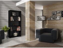 Topeshop R80 CZERŃ office bookcase Raft