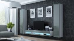  Cama TV stand VIGO NEW 30/180/40 white/grey gloss