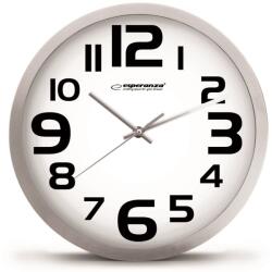 Esperanza EHC013K Wall Clock - Zurich - Black Quartz clock Oval Black, White