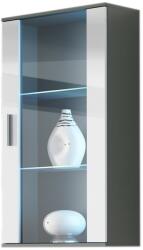  Cama hanging display cabinet SOHO grey/white gloss Bufet