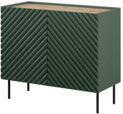  2D chest of drawers ONDA 98x45xH85 green Comoda