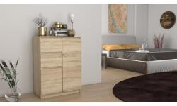 Topeshop 2D2S SONOMA chest of drawers Comoda