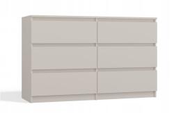  Malwa Chest Of Drawers M6/120 Casmere Colour Comoda