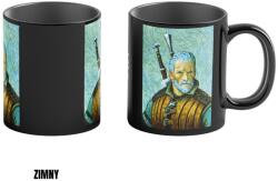 Heat Reveal Mug Good Loot The Witcher 3 Game Art Chronicles - Geralt & Vincent van Gogh 450 ml Black
