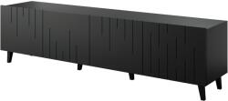  RTV cabinet BARI 200x42x52 matte black