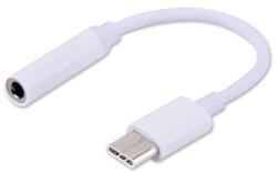 SAVIO USB Type 3.1 C (M) - Jack 3.5mm (F) Audio adapter White AK-35