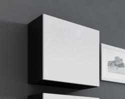  Cama Square cabinet VIGO 50/50/30 black/white gloss Raft
