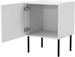  Bedside table 2 pcs PALAZZO BIS 45x39xH59 white matt