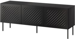 RTV cabinet SIENA 150.5x40x60 black matt