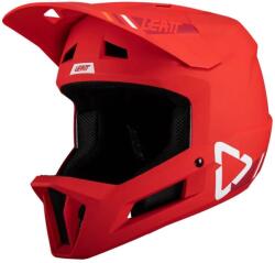 Leatt MTB Gravity 1.0 V24 Full-Face Cycling Helmet, Size L, Red