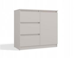  Chest Of Drawers 1 Door 3 Drawers Colour Cashmere Comoda
