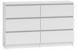 Topeshop M6 120 BIEL 2X3 chest of drawers Comoda