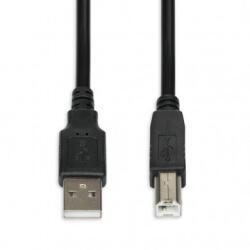 iBOX IKU2D USB cable 3 m USB 2.0 USB A USB B Black