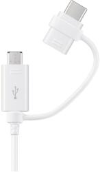 Samsung EP-DG930 USB cable 1.5 m USB 2.0 USB A USB C/Micro-USB B White