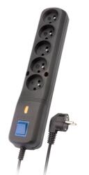 Lestar LV 530W power extension 1.5 m 230 AC outlet(s) Indoor Black