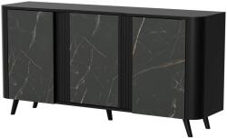  Cama VOLARE chest of drawers 151 x 39 x 75 cm black/san sebastian Comoda