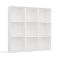  MALAX 3x3 H WHITE SHELVING UNIT Raft
