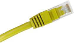ALANTEC KKU5CZA1 networking cable Yellow 0.25 m Cat5e U/UTP (UTP)