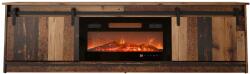  RTV GRANERO + fireplace cabinet 200x56.7x35 old wood