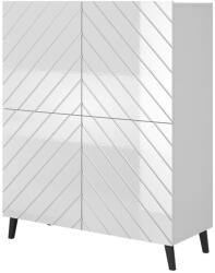 Shelving ABETO 100.5 x 40 x 121.5 cm white/gloss white Raft