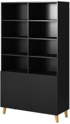  PAFOS bookcase 100x40x176.5 cm matte black Raft