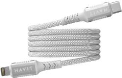 Havit CB6298 - Magnetic USB type C-Lightning cable, 1 m (white)
