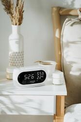 Adler AD 1186W alarm clock Digital alarm clock Black, White