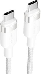 Vention USB-C to C cable, braided, 3A, 480Mbps, 60W, 2m, WH