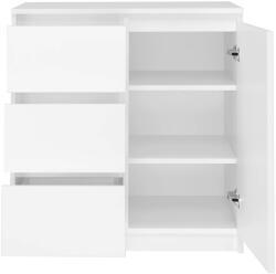 Topeshop 1D3S BIEL KPL chest of drawers Comoda