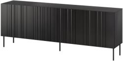 Cama Chest of drawers ISLA 200x40x75 matte black Comoda