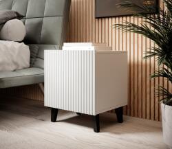  PAFOS bedside table 2 pcs. 45x40x51 cm white matt