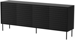 Cama 4D CORTINA chest of drawers 200x40x81 black Comoda