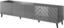  RTV cabinet ABETO 200x42x52 graphite/gloss