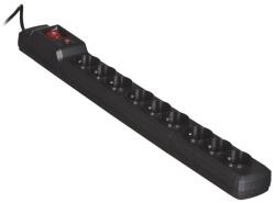Activejet ACJ COMBO 9GN 3M black power strip with cord
