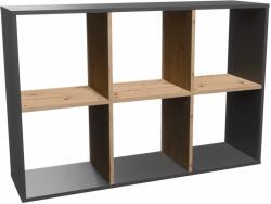 Topeshop MALAX 2X3 ANT/ART living room bookcase Raft