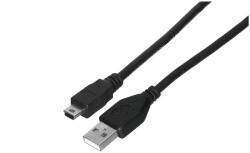 Gembird 1.8m USB 2.0 A/mini-USB M USB cable USB A Mini-USB B Black