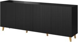 Cama Commode PAFOS 200x42x82 Black matt Comoda