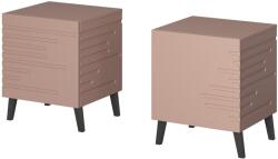  Cama bedside cabinet NOVA 44x40x52 pink matt