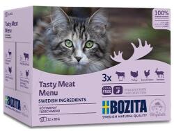 Bozita Tasty meat menu box - wet cat food - 12 x 85g
