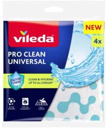  Universal cloth with enzymes Vileda Pro Clean 4 pcs
