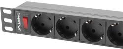 Lanberg Rack Power Strip 19" Pdu 1u 9x Shuko