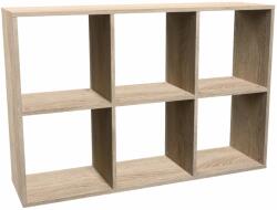 Topeshop MALAX 2X3 SONOMA living room bookcase Raft