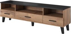  Cama RTV stand LOTTA 180cm wotan oak + mat black