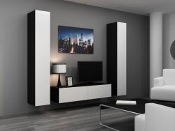  Cama TV stand VIGO 140 30/140/40 black/white gloss