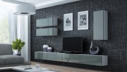  Cama TV stand VIGO 140 30/140/40 white/grey gloss